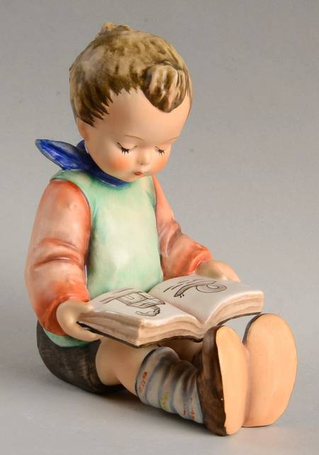 Bookworm-Bookend-Boy-Girl Single & Pairs Tm6-A-Book Worm Boy - No Box