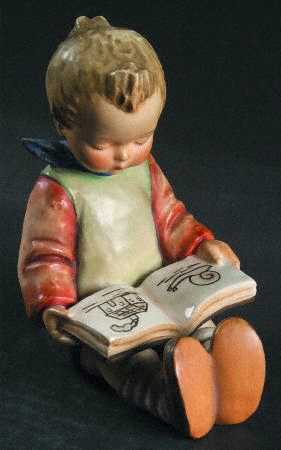 Bookworm-Bookend-Boy-Girl Single & Pairs Tm3-A-Book Worm-Boy - No Box