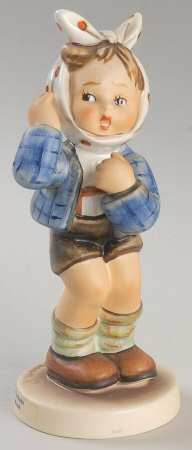 Boy with Toothache by M.I. Hummel