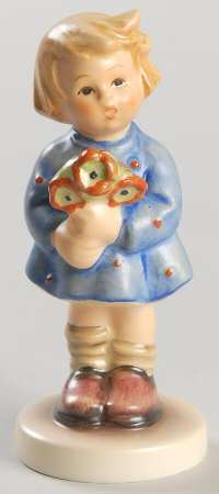 Girl with Nosegay by M.I. Hummel
