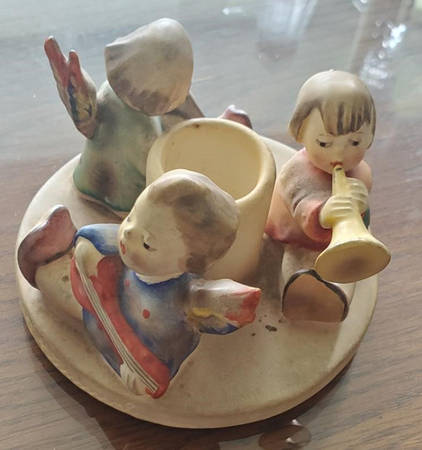 Herald Angel Candleholder Tm1-Herald Angels - With Box