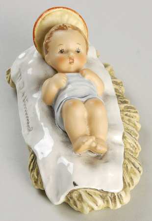 Large Colored Nativity Figurines #260 Tm8-Jesus  - Boxed