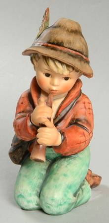 Large Colored Nativity Figurines #260 Tm6-Little Tooter - Boxed