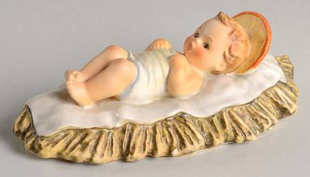 Large Colored Nativity Figurines #260 Tm6-Jesus - No Box