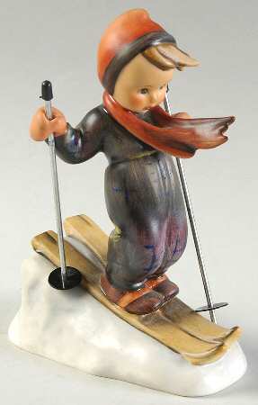 Skier Tm5-Skier W/Metal Poles - No Box