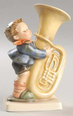 Tuba Player by M.I. Hummel