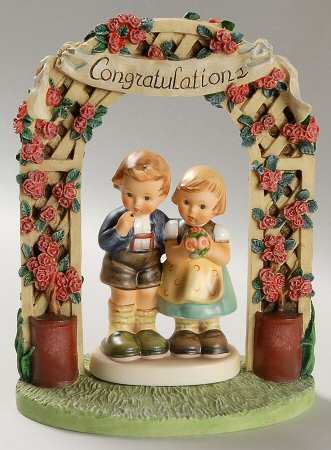 We Congratulate (with Base) We Congratulate-Collector's Set - Boxed