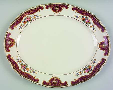 5603 14" Oval Serving Platter