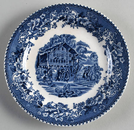 Avon Cottage Bread & Butter Plate