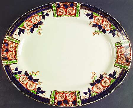 Windsor Derby 16" Oval Serving Platter