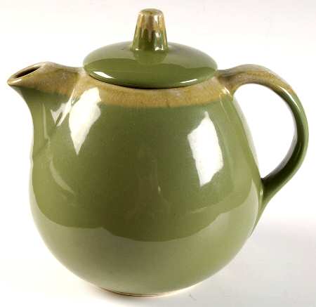 Avocado Teapot & Lid