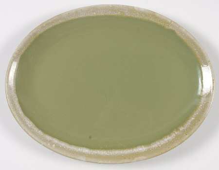 Avocado 12" Oval Serving Platter