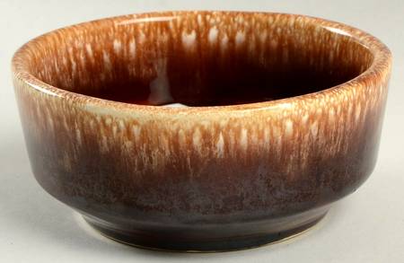 Brown Drip (House and Garden, Mirror Brown) Coupe Cereal Bowl