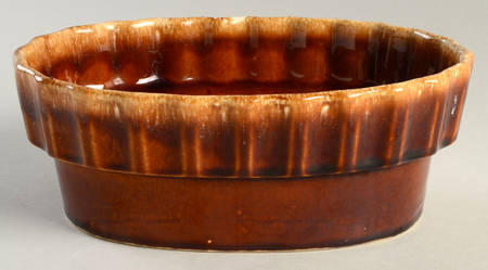 Brown Drip (House and Garden, Mirror Brown) 3" Planter