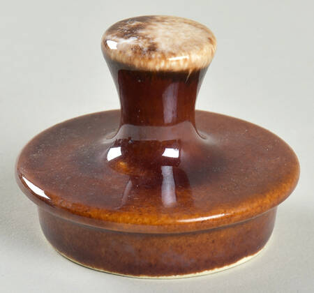 Brown Drip (House and Garden, Mirror Brown) Lid for Coffee Pot