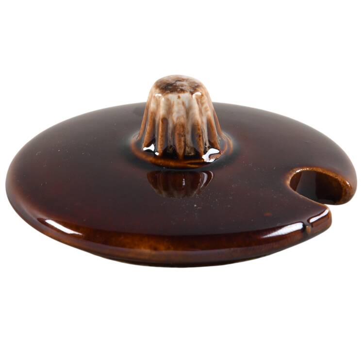 Brown Drip (House and Garden, Mirror Brown) Lid for Jam/Jelly