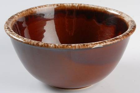 Brown Drip (House and Garden, Mirror Brown) 7" Mixing Bowl