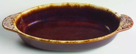 Brown Drip (House and Garden, Mirror Brown) 10" Augratin