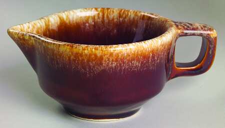 Brown Drip (House and Garden, Mirror Brown) Creamer