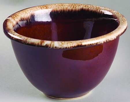 Brown Drip (House and Garden, Mirror Brown) 5" Mixing Bowl