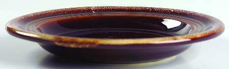 Brown Drip (House and Garden, Mirror Brown) Rim Soup Bowl