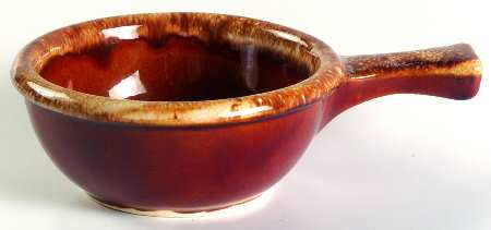 Brown Drip (House and Garden, Mirror Brown) Individual Casserole No Lid