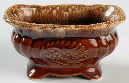 Brown Drip (House and Garden, Mirror Brown) Planter 2"