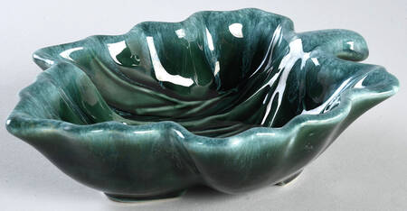 Green Agate Small Leaf Dish