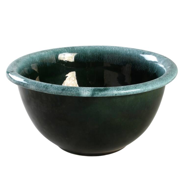 Green Agate 8" Mixing Bowl