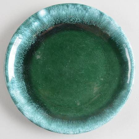 Green Agate Bread & Butter Plate