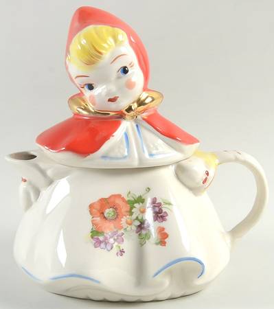 Little Red Riding Hood Teapot & Lid