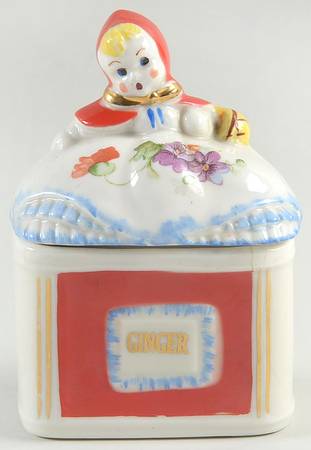 Little Red Riding Hood Ginger Spice Jar & Lid