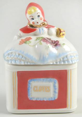 Little Red Riding Hood Cloves Spice Jar & Lid