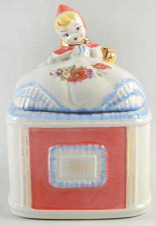 Little Red Riding Hood Tea Canister & Lid