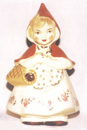 Little Red Riding Hood Cookie Jar & Lid