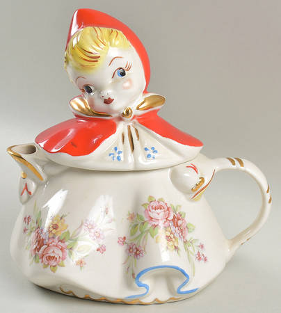 Little Red Riding Hood Teapot & Lid