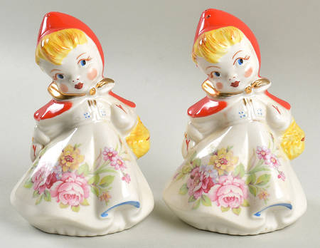 Little Red Riding Hood Tall Salt & Pepper Set