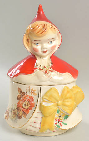 Little Red Riding Hood Dresser Jar & Lid