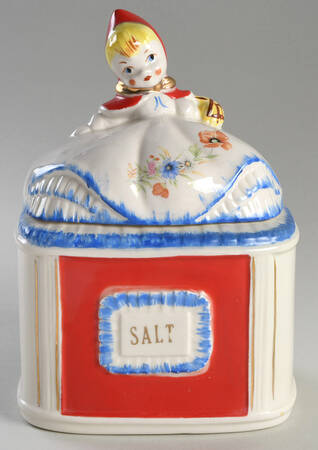 Little Red Riding Hood Salt Canister & Lid