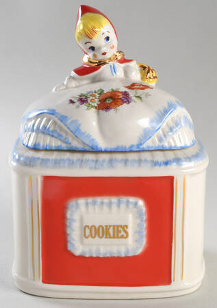 Little Red Riding Hood Cookie Canister with Lid