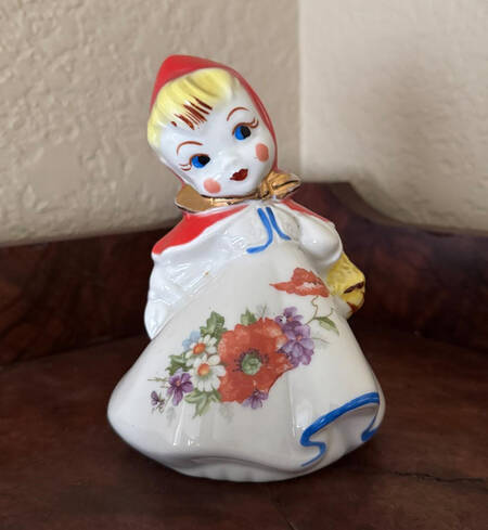 Little Red Riding Hood Tall Salt Shaker