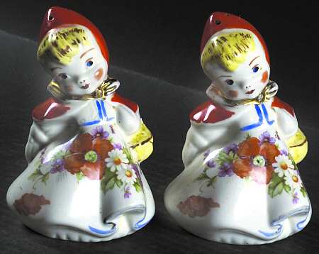Little Red Riding Hood Tall Salt & Pepper Set
