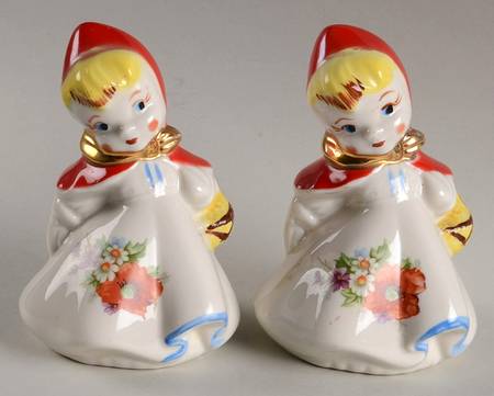 Little Red Riding Hood Tall Salt & Pepper Set