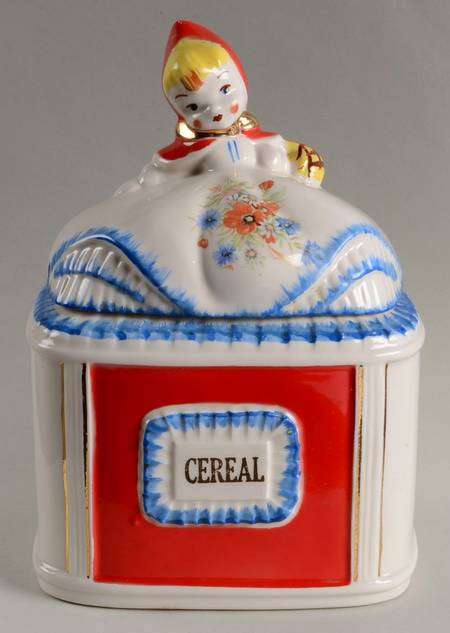 Little Red Riding Hood Cereal Canister & Lid