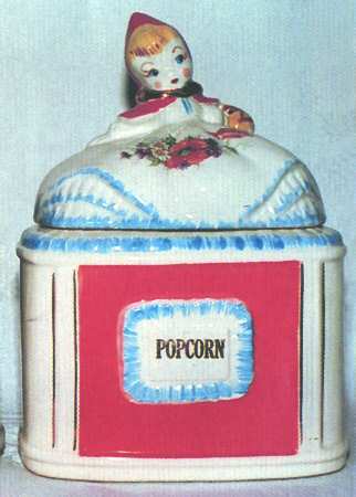 Little Red Riding Hood Popcorn Canister & Lid