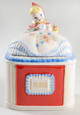 Little Red Riding Hood Flour Canister & Lid