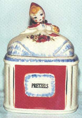 Little Red Riding Hood Pretzel Canister & Lid
