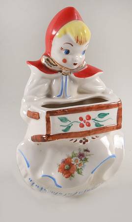 Little Red Riding Hood Hanging Planter