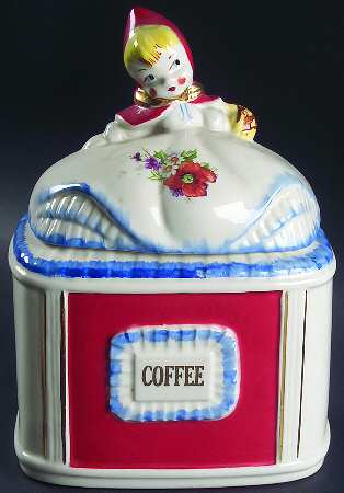 Little Red Riding Hood Coffee Canister & Lid