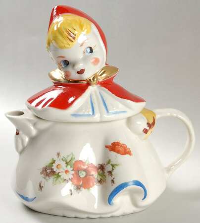 Little Red Riding Hood Teapot & Lid